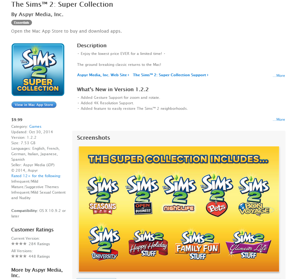 sims 2 super collection mac torrent